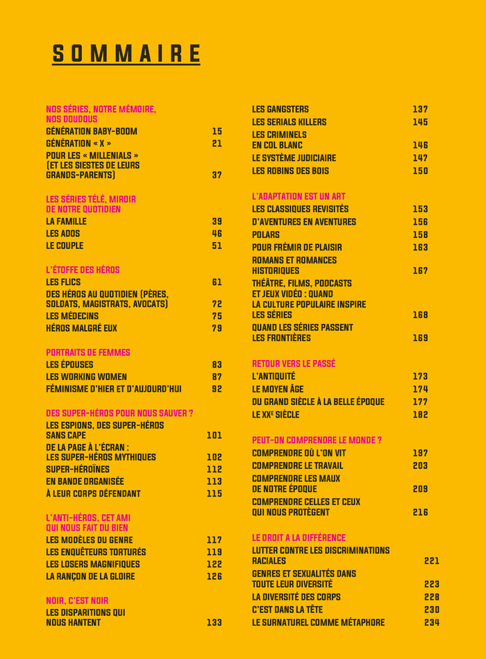 Les 1000 séries à voir sans modération