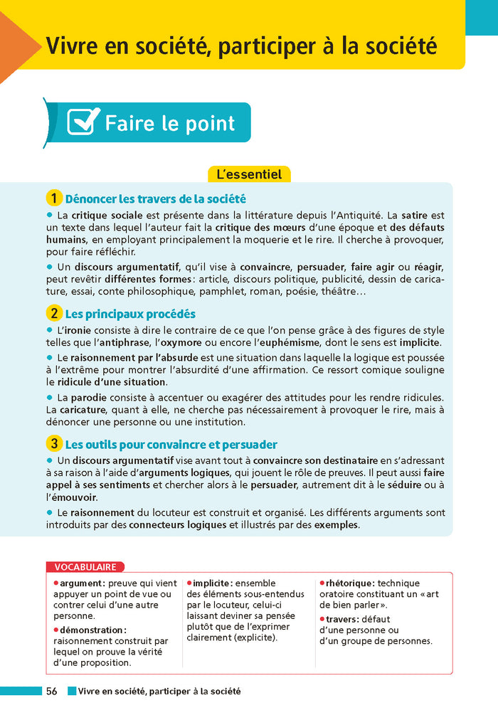 Annales Brevet Français 2026 - Corrigé