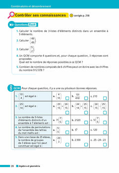 Annales ABC du BAC 2025 - Maths Tle - Sujets et corrigés - Enseignement de spécialité Terminale - Epreuve finale - Corrigé