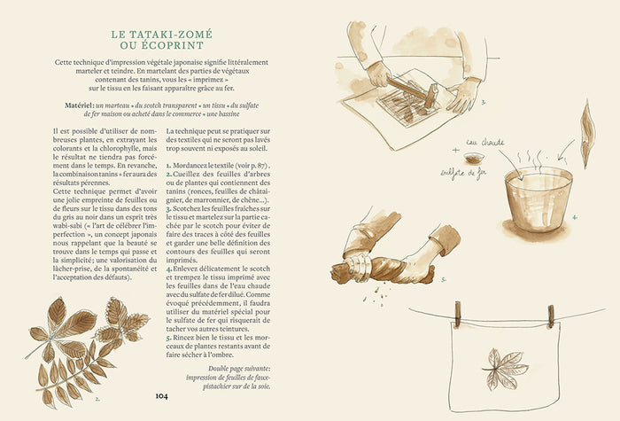 Teindre avec les plantes