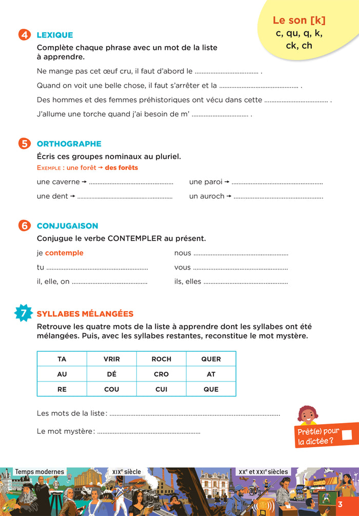 En route pour la dictée ! CE2 - Les grandes inventions et innovations