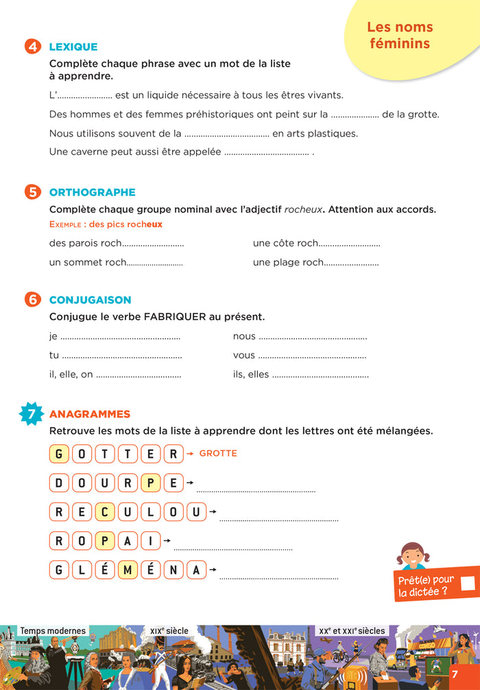 En route pour la dictée ! CE2 - Les grandes inventions et innovations