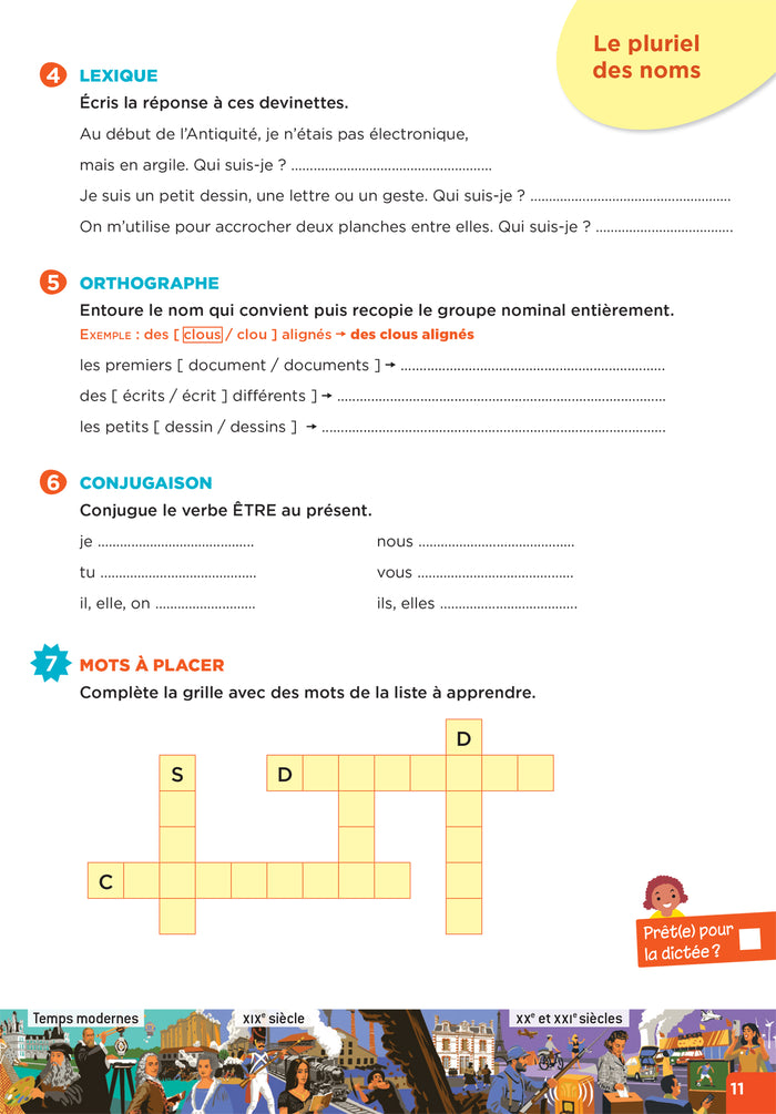 En route pour la dictée ! CE2 - Les grandes inventions et innovations