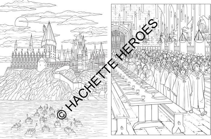 Poudlard - Le livre de coloriage officiel