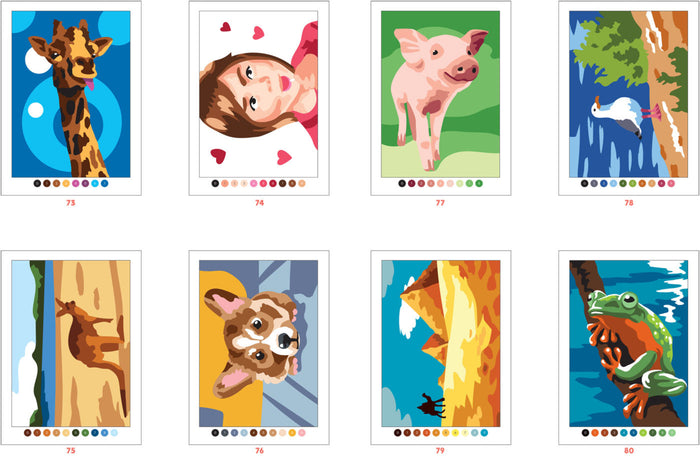 Coloriages mystères - Trompe l'oeil