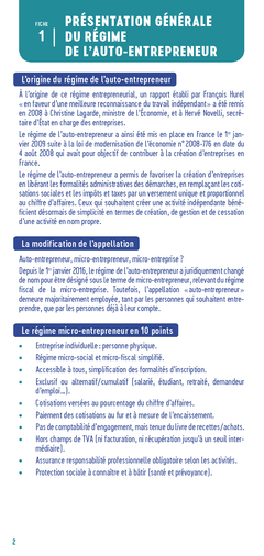 Le petit Micro-entrepreneur 2024