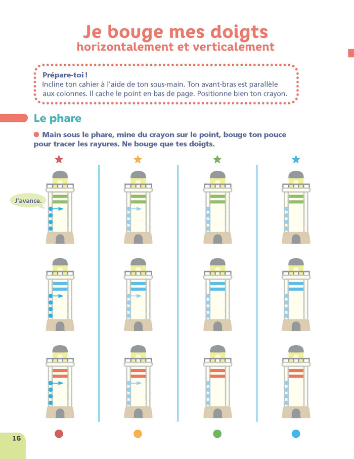Cahier pour commencer à écrire MS GS