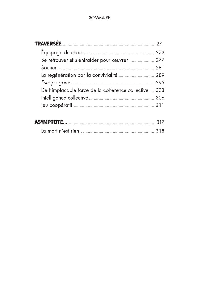 Traverser la peur - L'odyssée du réel