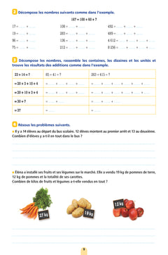 Mon cahier de calcul mental CE1-CE2