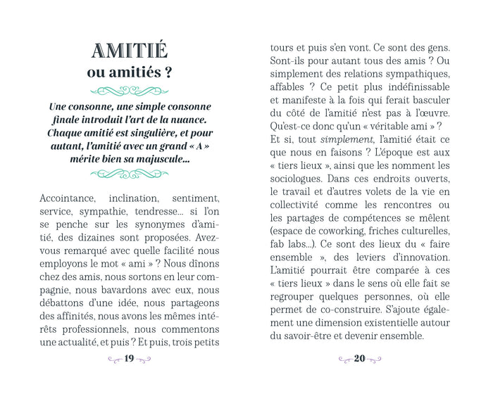 Petit éloge de l'amitié