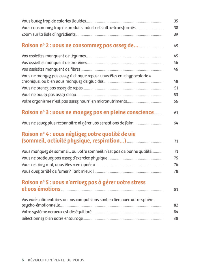 Révolution perte de poids