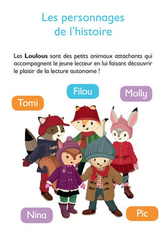 Mes premières lectures 100 % syllabiques Niveau 2 vive noel les loulous
