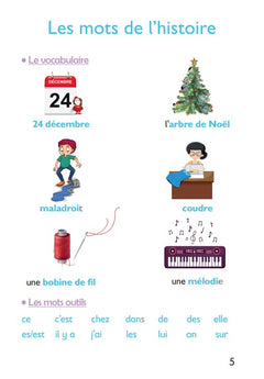 Mes premières lectures 100 % syllabiques Niveau 2 vive noel les loulous