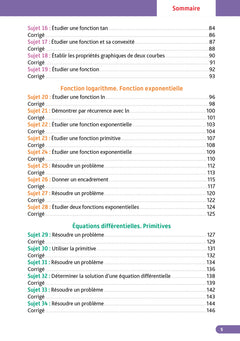 Annales Objectif BAC 2024 - Spécialité Maths
