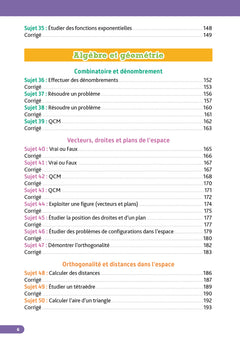 Annales Objectif BAC 2024 - Spécialité Maths
