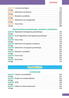 Annales Objectif BAC 2024 - Spécialité Maths
