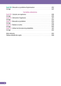 Annales Objectif BAC 2024 - Spécialité Maths