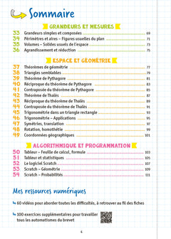 Cartonne au brevet avec bossetesmaths.com ! Fiches Maths 3e