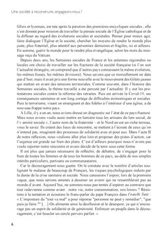 Une société à reconstruire, engageons-nous !