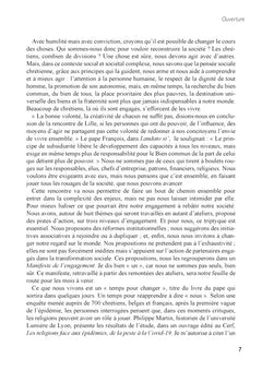 Une société à reconstruire, engageons-nous !