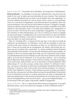 Une société à reconstruire, engageons-nous !
