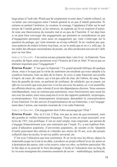 Une société à reconstruire, engageons-nous !