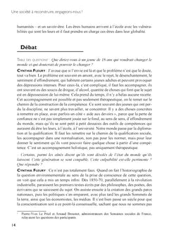 Une société à reconstruire, engageons-nous !