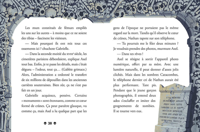 Chasseurs de mystères : la disparue des catacombes