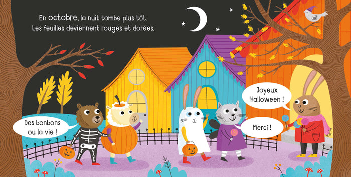 Les mois de l'année - Mon petit imagier