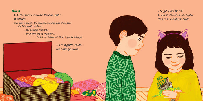 Bulle et Bob et le chaton