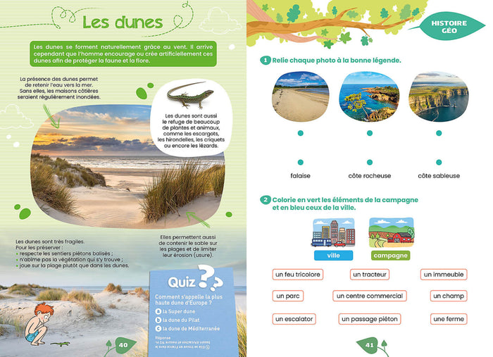 Mon cahier de vacances zen et nature