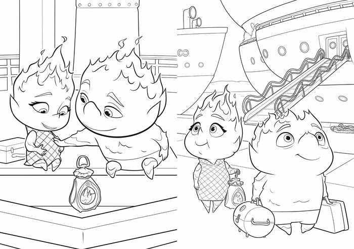 Elementaire - Maxi Colo - Disney Pixar