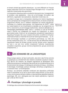 Quelle grammaire enseigner ?