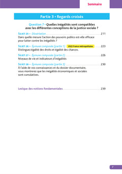 Annales Objectif Bac 2024 - Spécialité SES