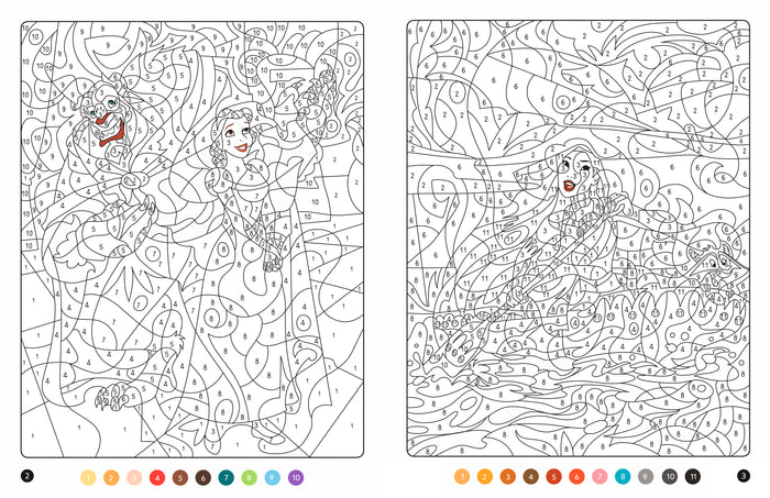 Disney Princesses - Coloriages magiques - Mystères