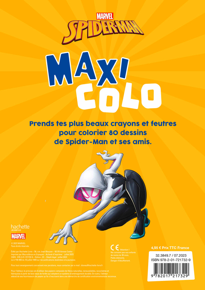 SPIDER-MAN - Maxi Colo - MARVEL