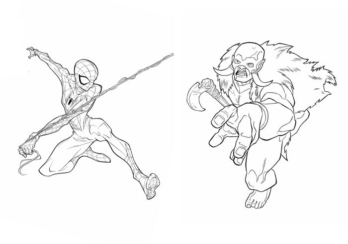 SPIDER-MAN - Maxi Colo - MARVEL