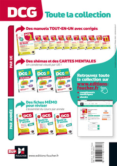 Tout le DCG 11 :  mémo cartes - Révision