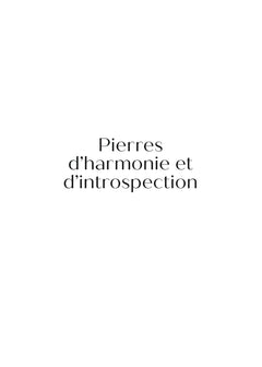 Pierres spirituelles