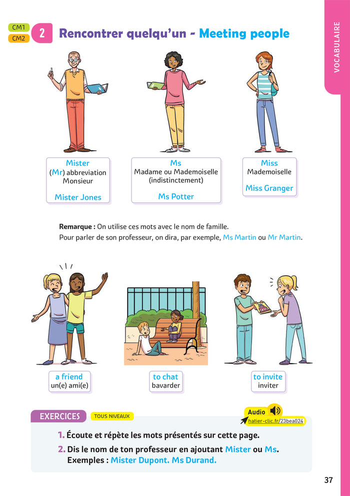 Bescherelle école - Anglais