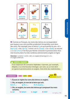 Bescherelle école - Anglais