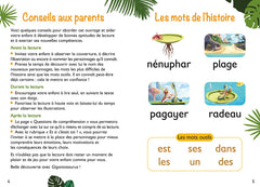 Gigantosaurus 1ères lectures le cours de natation