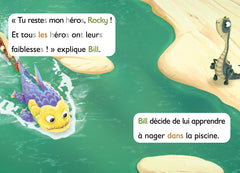 Gigantosaurus 1ères lectures le cours de natation