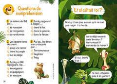 Gigantosaurus 1ères lectures le cours de natation