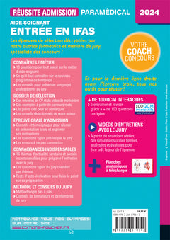 Réussite admission Entrée en IFAS - Aide-soignant 2024