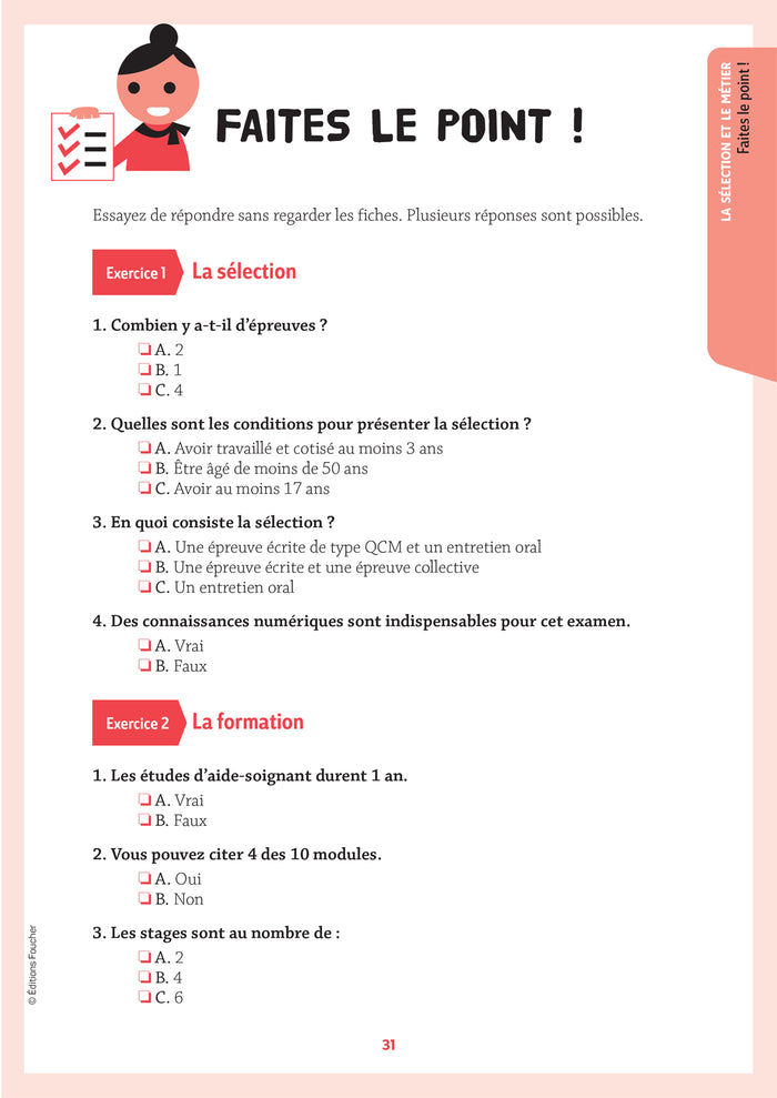 Réussite admission Entrée en IFAS - Aide-soignant 2024