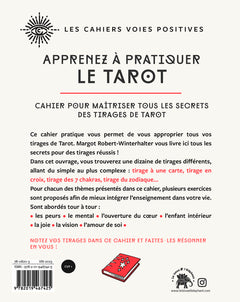 Apprenez à pratiquer le tarot: Cahier pour maîtriser tous les secrets des tirages de tarot