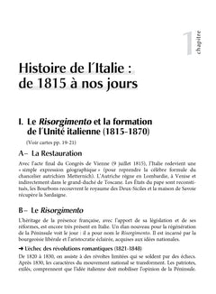 Les Fondamentaux - Civilisation italienne