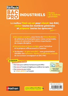 Toutes les matières générales BAC PRO Industriels - Réflexe N° 21