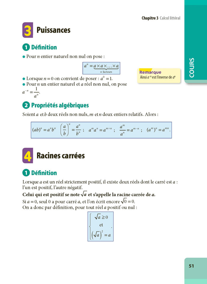 Maths 2de - ABC Excellence